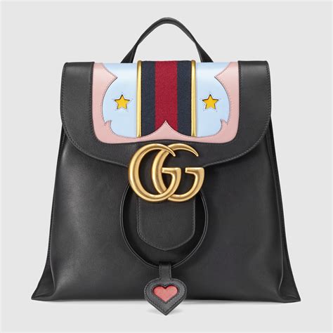 gucci marmont triple zip|gg marmont leather backpack.